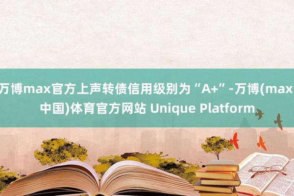 万博max官方上声转债信用级别为“A+”-万博(max·中国)体育官方网站 Unique Platform