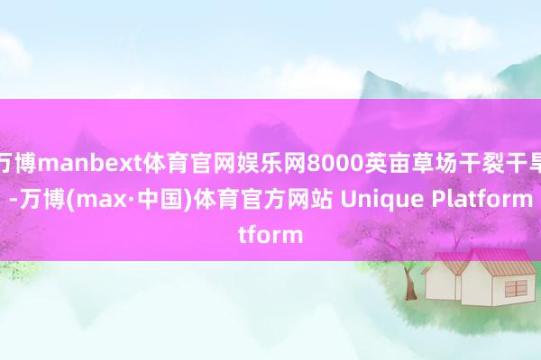 万博manbext体育官网娱乐网8000英亩草场干裂干旱-万博(max·中国)体育官方网站 Unique Platform